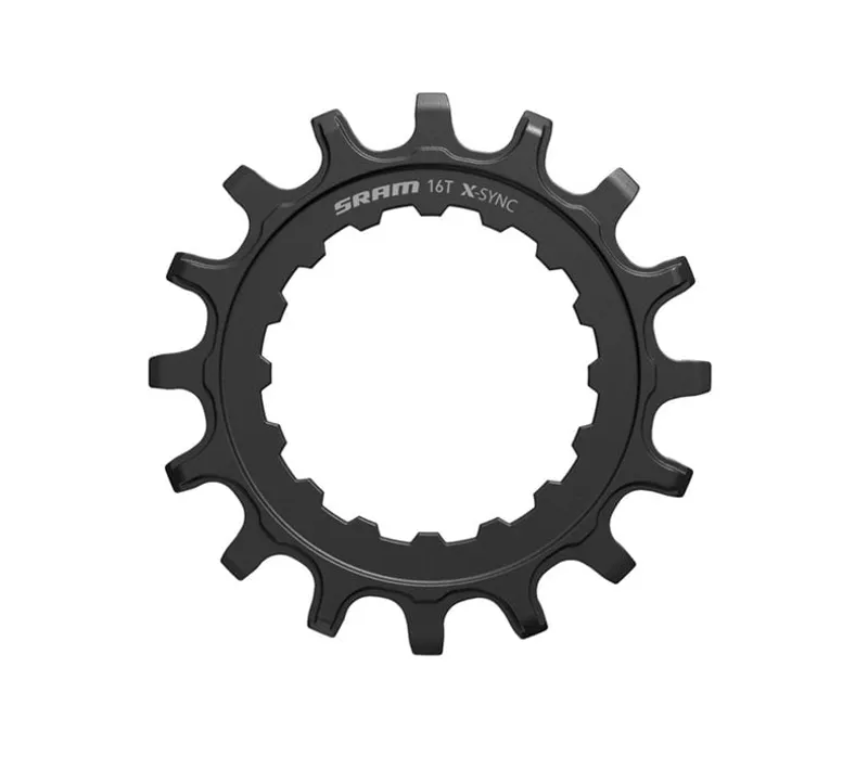 Sram X-Sync Bosch Motors 16-tooth Straight Steel Sprocket in Black