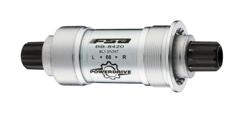FSA Power Drive Bottom Bracket in Silver