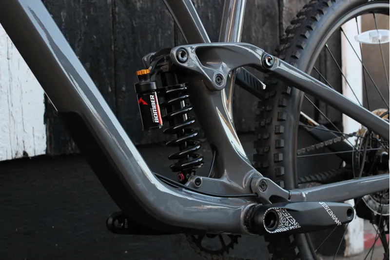 2023 GT Sensor Carbon Elite 29er Full Suspension Mountain Bike in Wet Cement-7