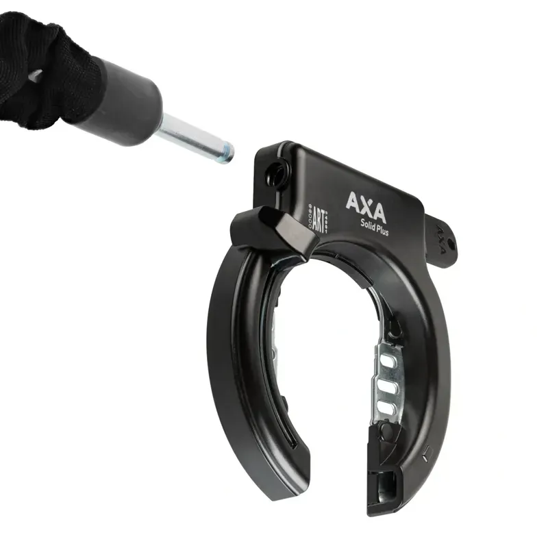 Axa Bike Security Solid Plus Framelock in Black-4