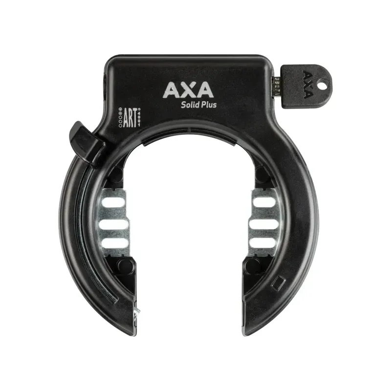 Axa Bike Security Solid Plus Framelock in Black