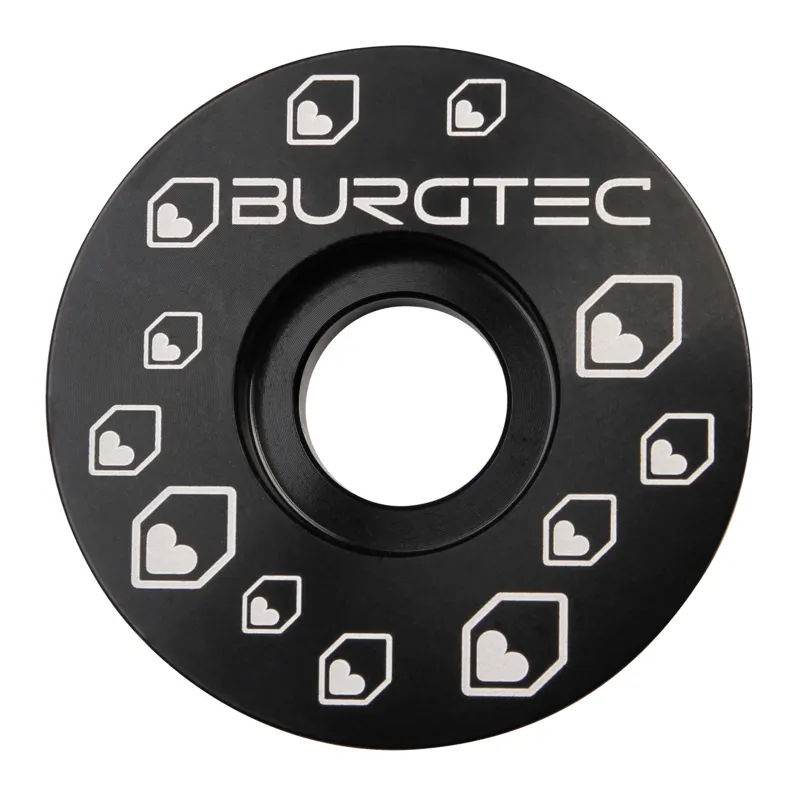 Burgtec Top Cap 1 1/8 in Burgtec Black