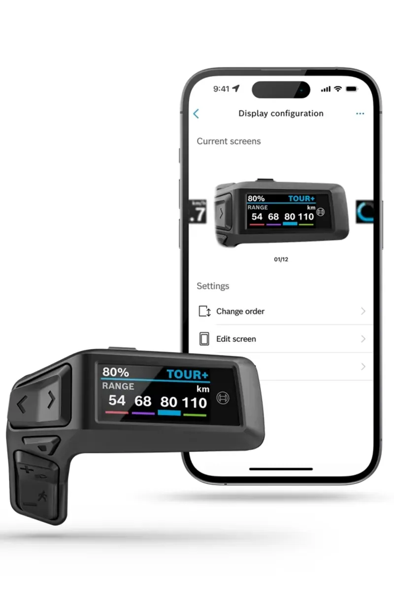 Bosch Purion 200 Smart System Computer Display in Black-13