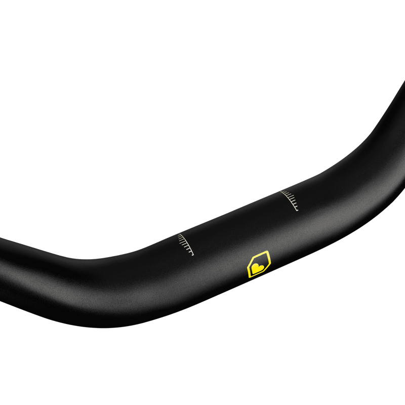Burgtec Josh Bryceland 80/800mm Ride Wide Rise Bar in Black-4