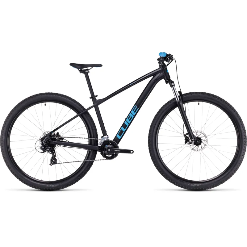 Cube Aim Mountain Bike in Black/Blue