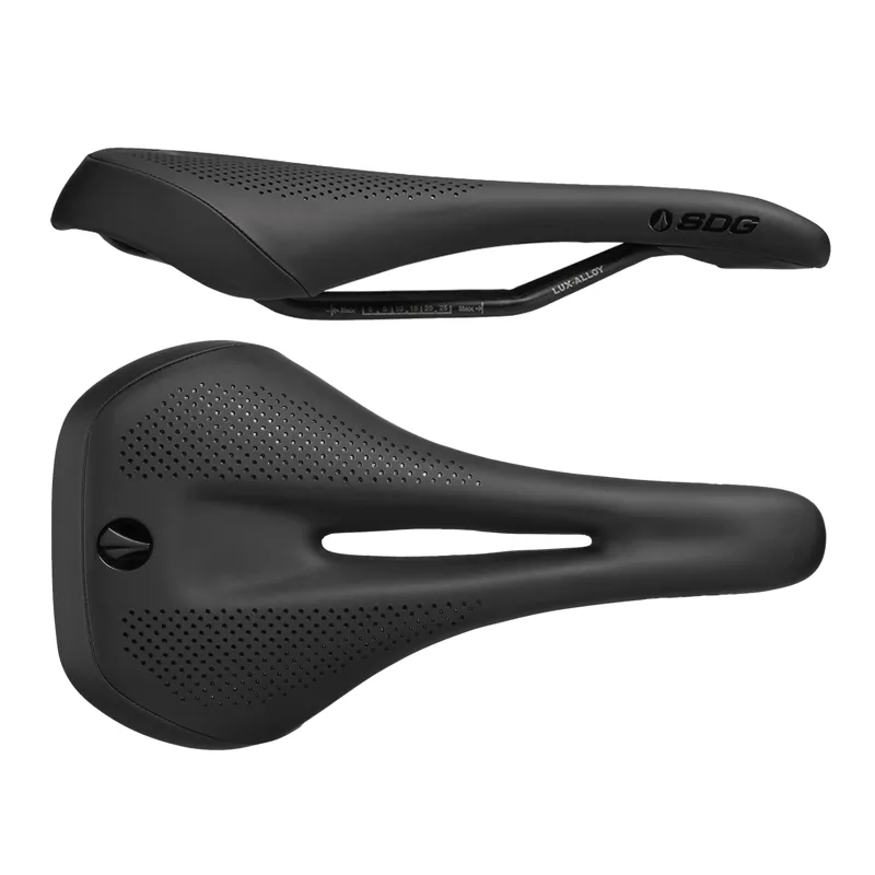 SDG Allure 2.0 Womens Lux Alloy Saddle in Black/Black