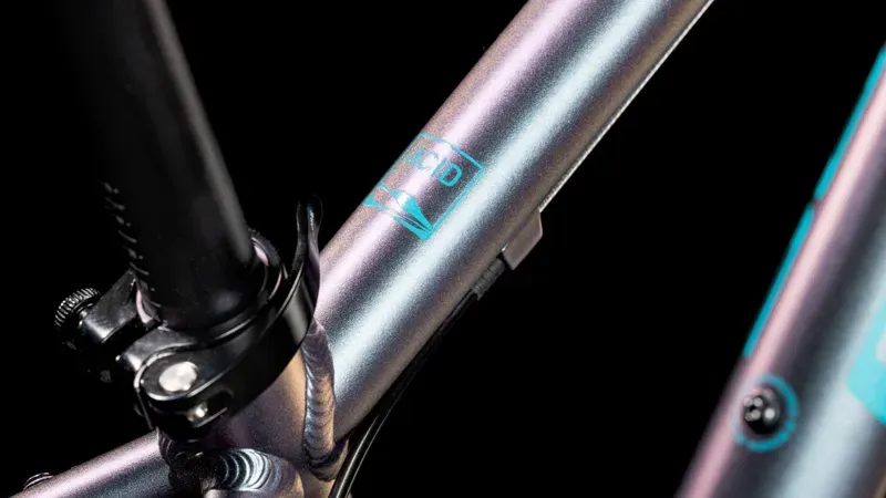 Cube Acid 240 Disc Kids Bike in Galactic and Cyan-3