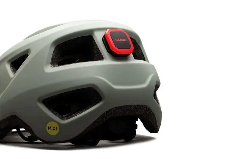 Cube Helmet Rear Light in Black-1