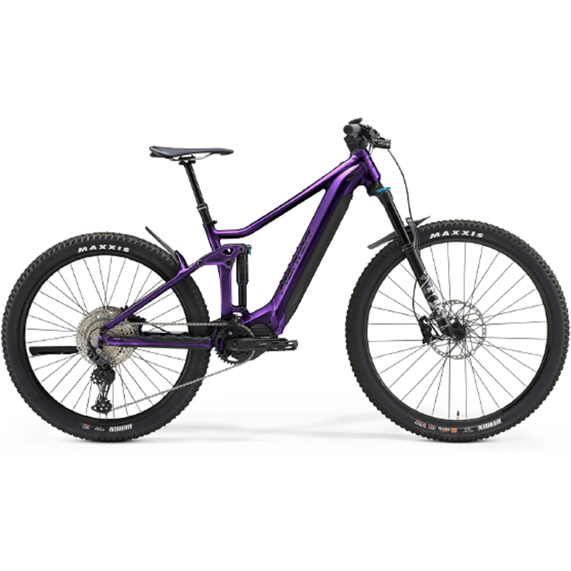 2022 Merida eOne-Forty 700 MY22 Electric Bike in Purple