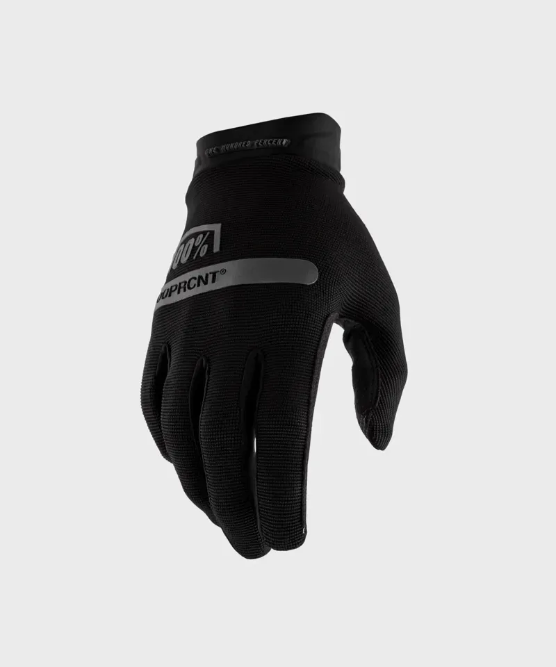100% Ridecamp Gloves in Black