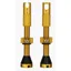 Peaty's X Chris King MK2 42mm Tubeless Valves in Gold