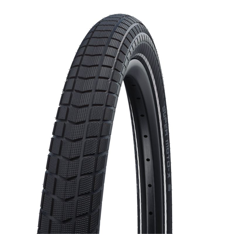 Schwalbe Super Moto-X 27.5x2.40-inch Tyre in Black-1