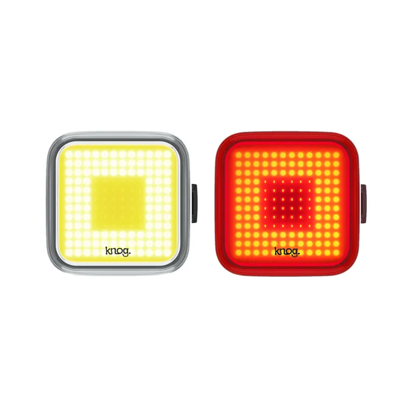 Knog Blinder Square Light Twinpack Lught Set in Black