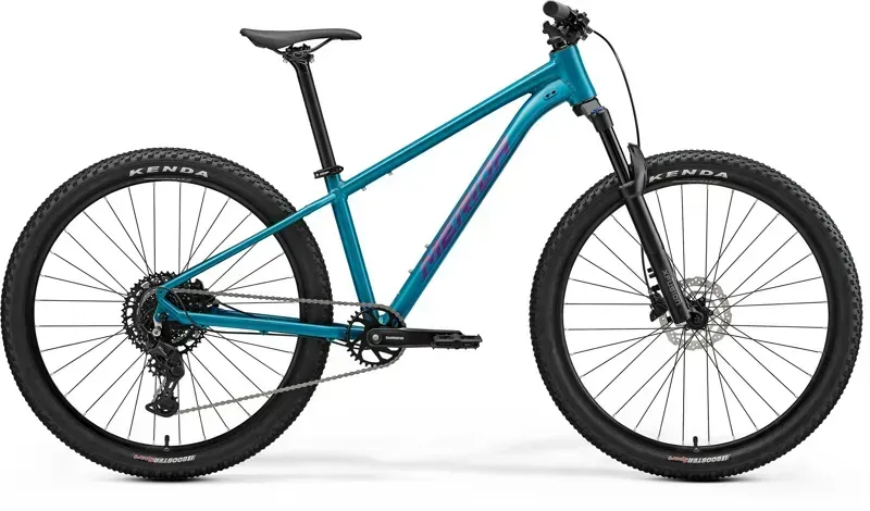 Merida Big Seven 40 Mountain Bike in Dark Teal/Purple