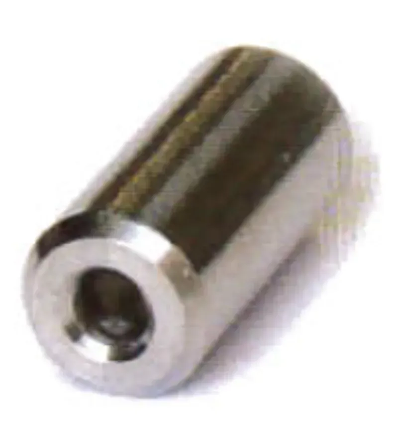 Clarks Cycle Systems Alloy CNC Gear Ferrule 100-tub in Silver