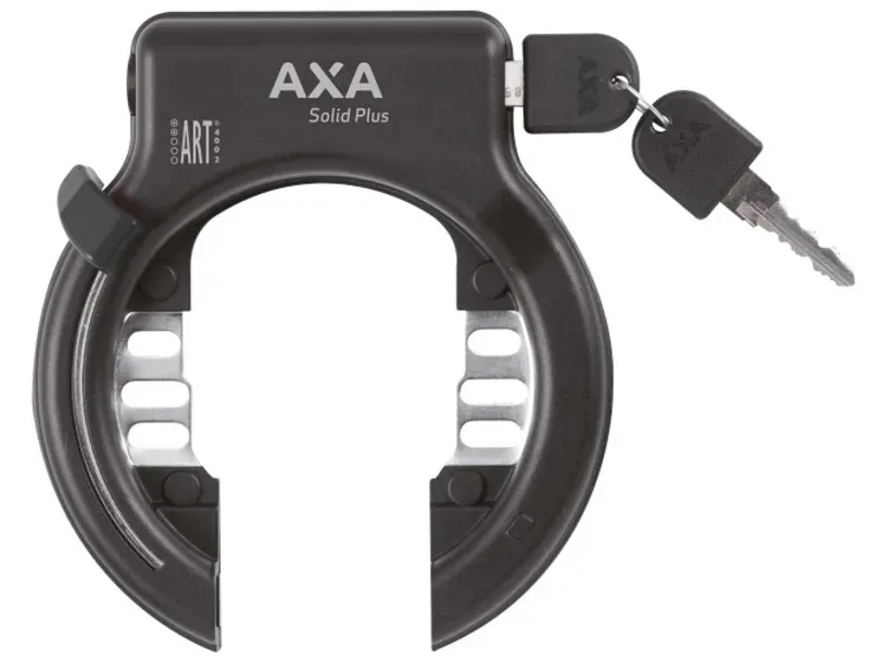 Axa Bike Security Solid Plus Framelock in Black-2