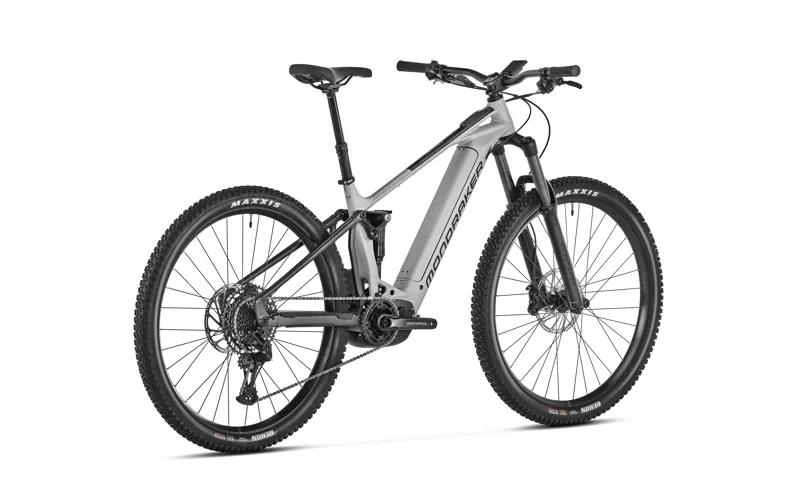 2024 Mondraker Chaser Full Suspension Electric Mountain Bike in Grey