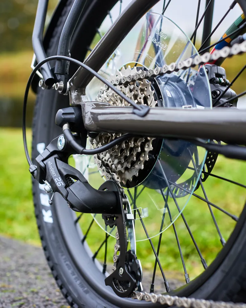 Cannondale Compact Neo Electric Bike in Smoke Black-4