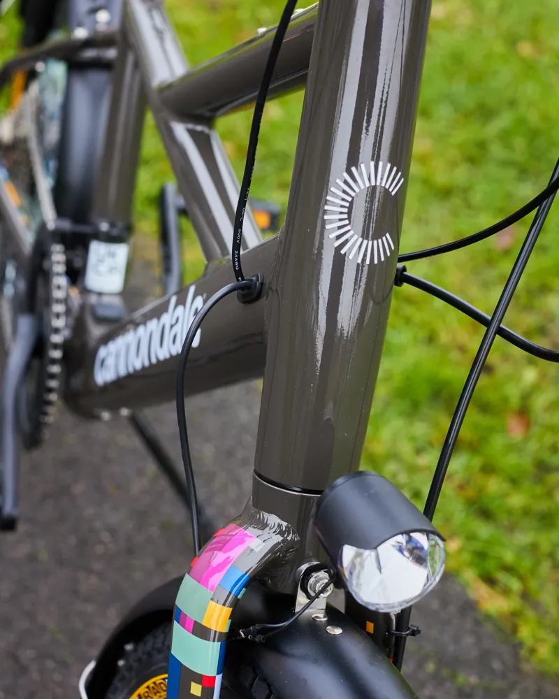 Cannondale Compact Neo Electric Bike in Smoke Black-9