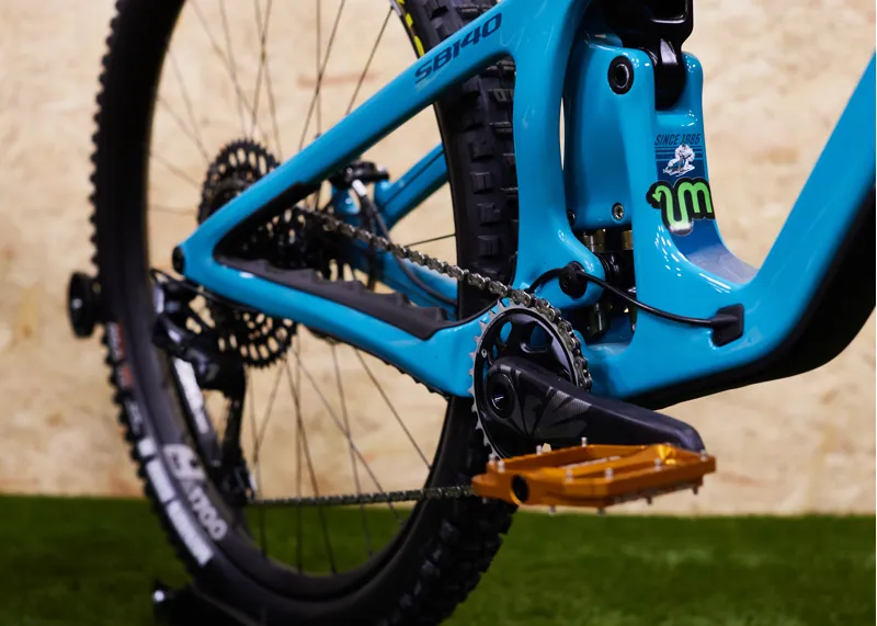 Yeti Cycles SB140 T-Series T1 Lunch Ride 29 Mountain Bike in Turquoise-6