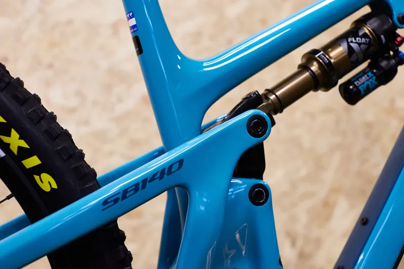 Yeti Cycles SB140 T-Series T1 Lunch Ride 29 Mountain Bike in Turquoise-4