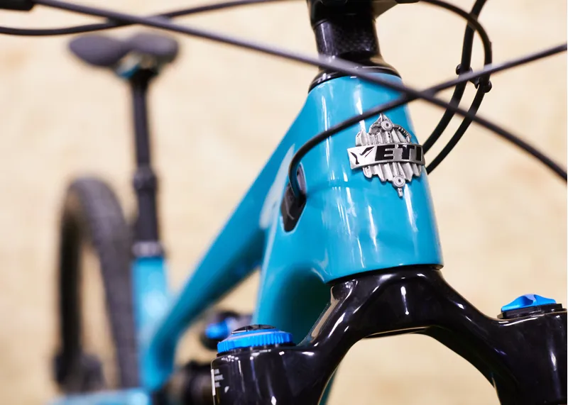 2024 Yeti SB160 T-Series T1 29 Full Suspension Carbon Mountain Bike in Turquoise-6