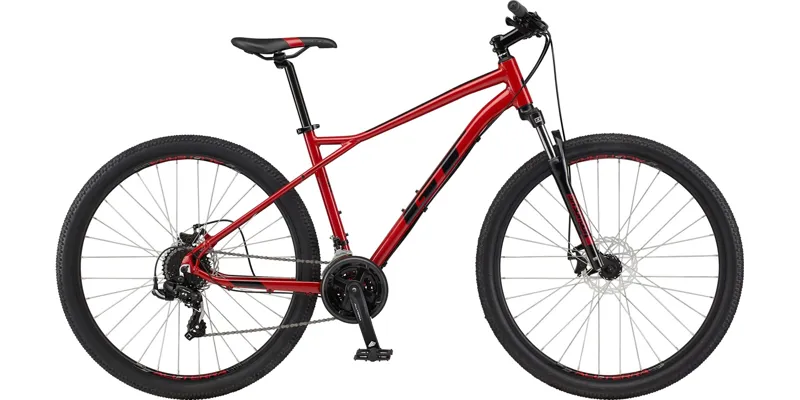 2021 GT Aggressor Sport Mountain Bike in Red