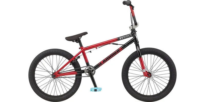 2021 GT Slammer BMX Bike in Red