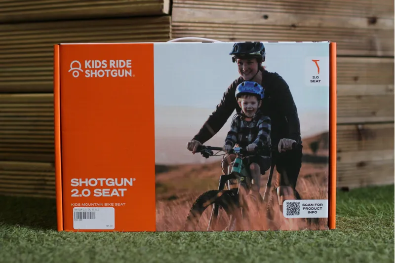 Shotgun 2.0 Child Bike Seat Black