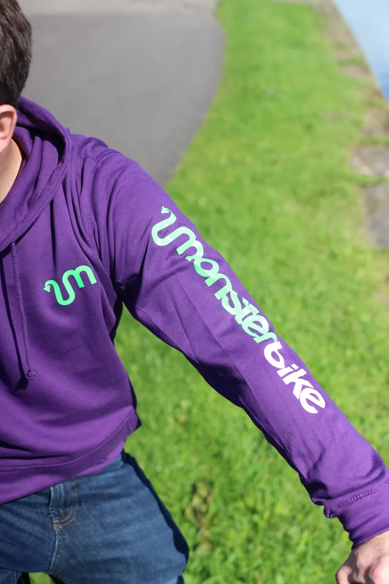 Monsterbike Hoodie Purple-1