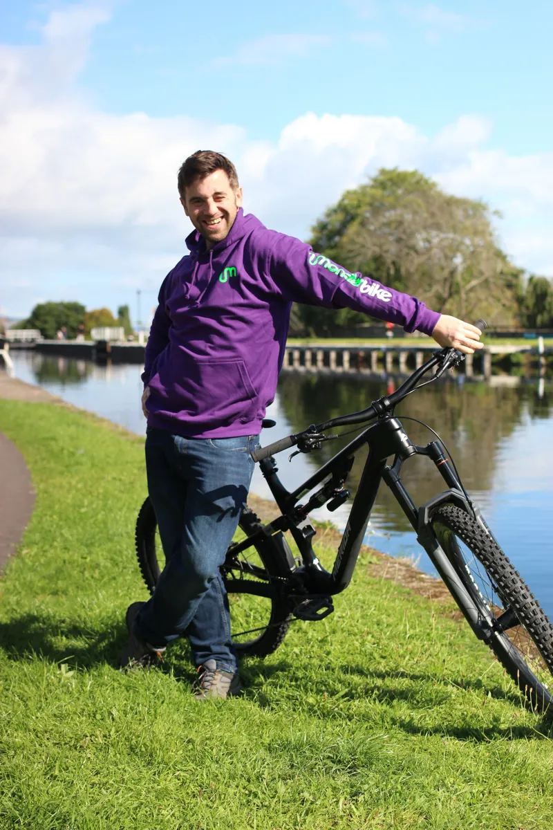 Monsterbike Hoodie Purple