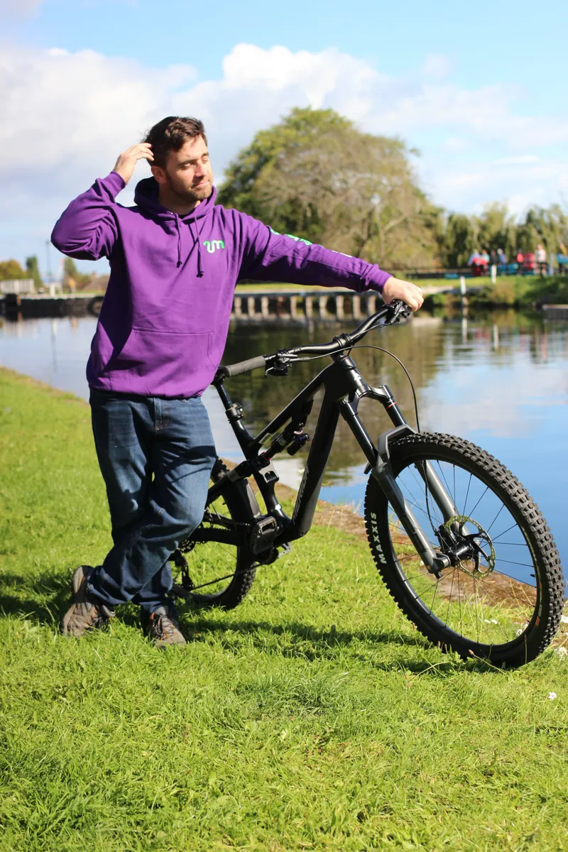 Monsterbike Hoodie Purple-3