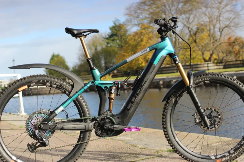 Ex Demo - Cube Stereo 160 SLT Carbon Full Suspension Electric Mountain Bike Medium-1