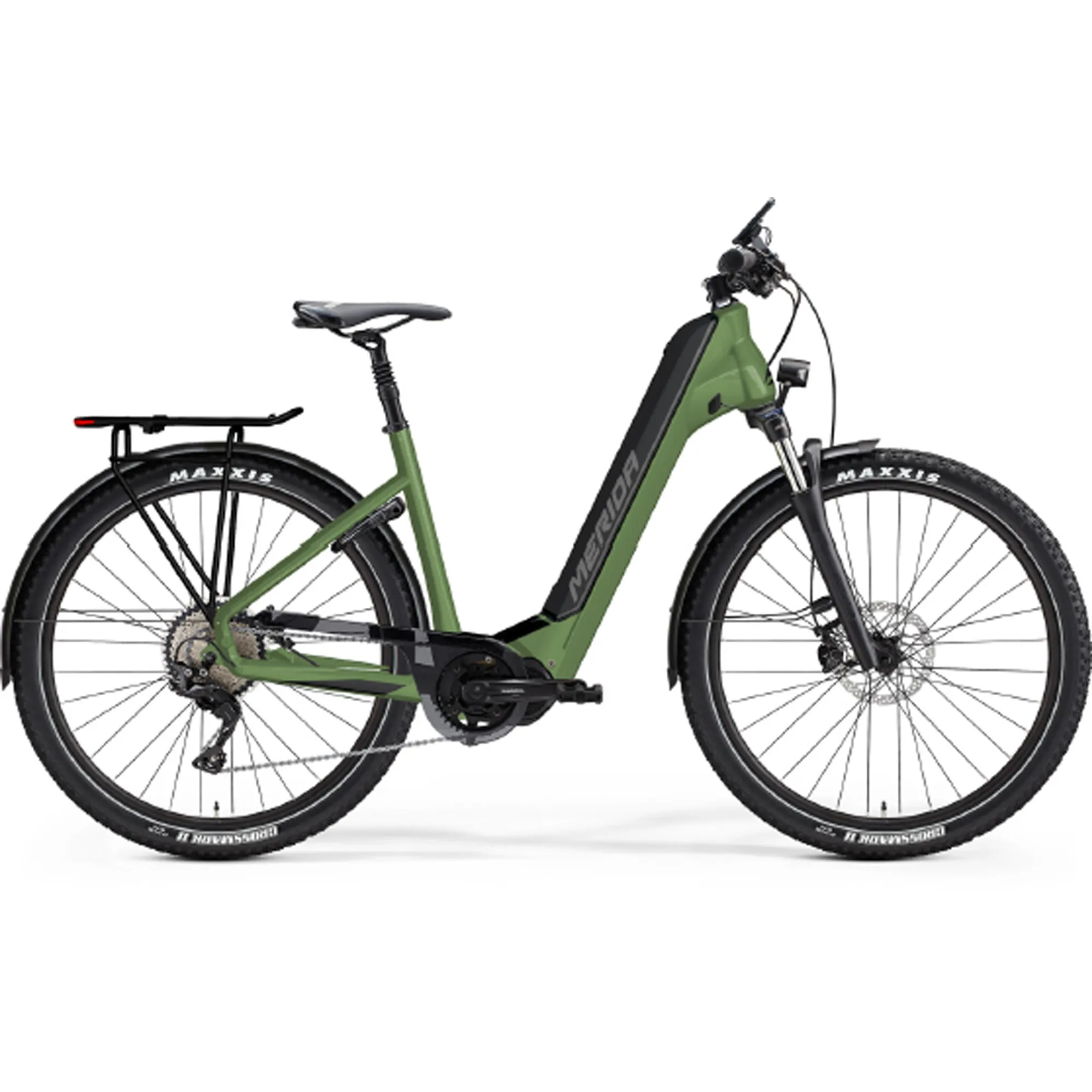 2022 Merida eSpresso CC 400 EQ MY22 Electric Bike in Green