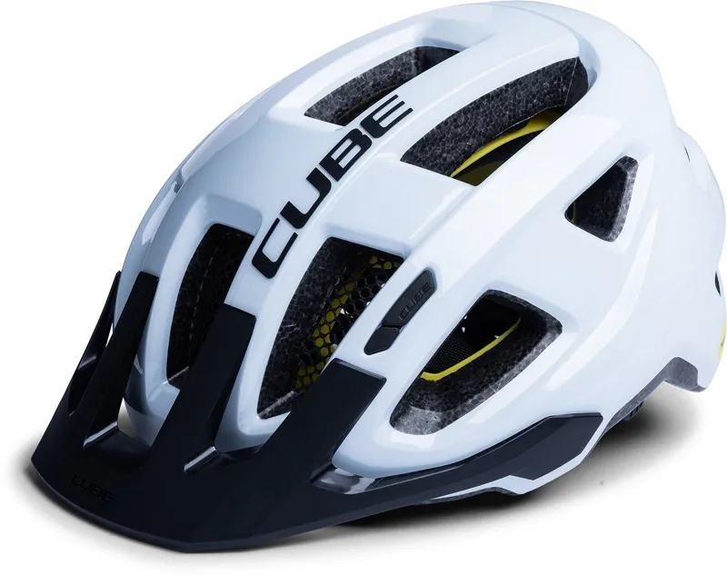 Cube Helmet Fleet White