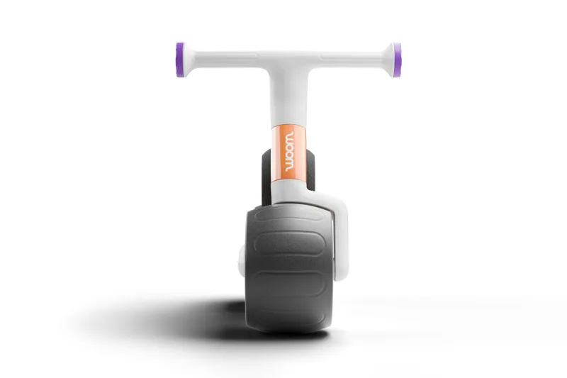 Woom Wow self-balancing bike pop-peach-1