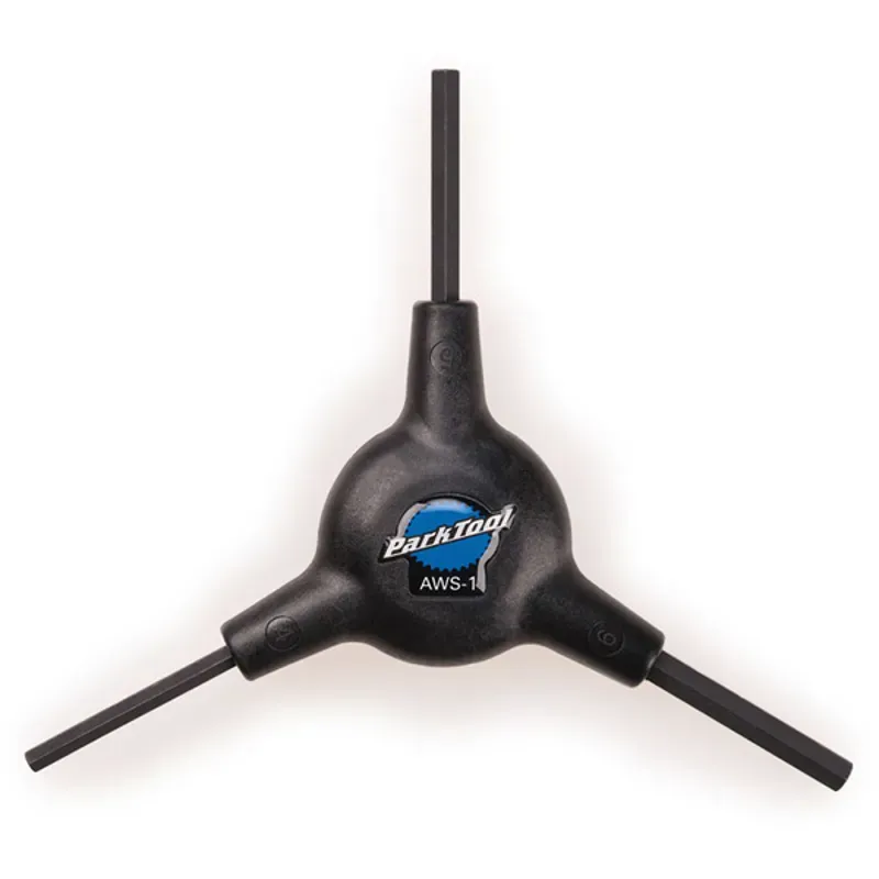Park Tool AWS-1 3-Way Hex Wrench in Black