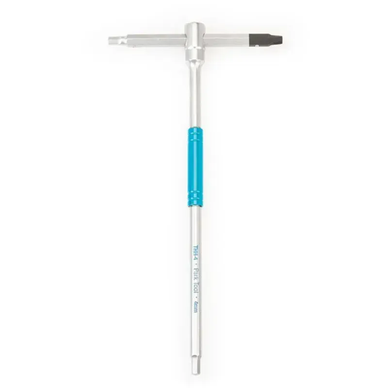Park Tool Sliding T-handle Hex Wrench in Silver/Blue-4