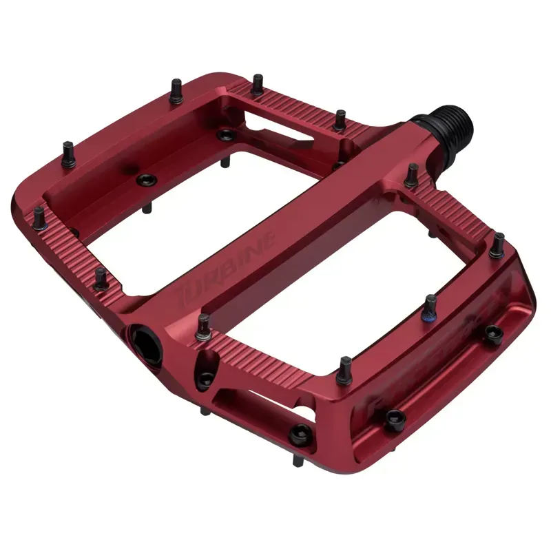 Race Face Turbine 9/16-inch Pedals in Red