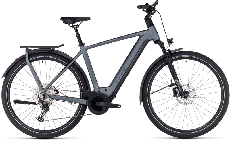 Cube Kathmandu Hybrid Pro 750 Electric Bike in Flash Grey