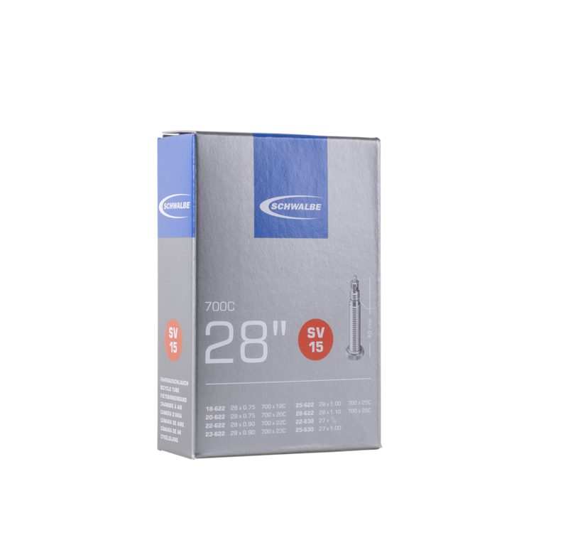 Schwalbe SCV15 Clik Valve Inner Tube 700 X 23-30c 40mm-2