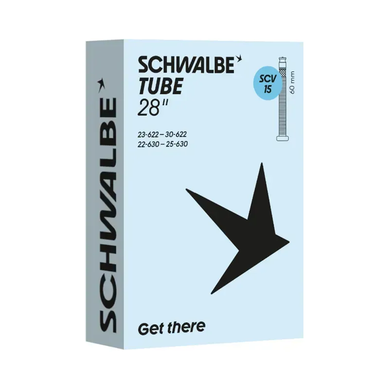 Schwalbe SCV15 Clik Valve Inner Tube 700 X 23-30c 40mm-1
