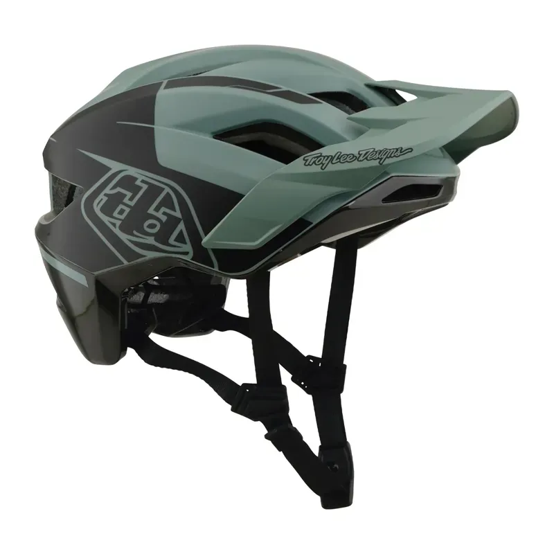 Troy Lee Designs Flowline SE MIPS Helmet in Hydro - Sage/Charcoal-6
