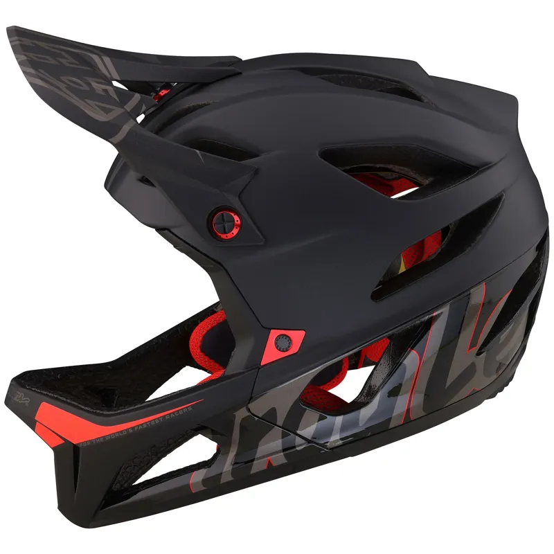 Troy Lee Designs Stage MIPS Helmet in Signature - Black