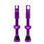 Peaty's X Chris King MK2 42mm Tubeless Valves in Violet